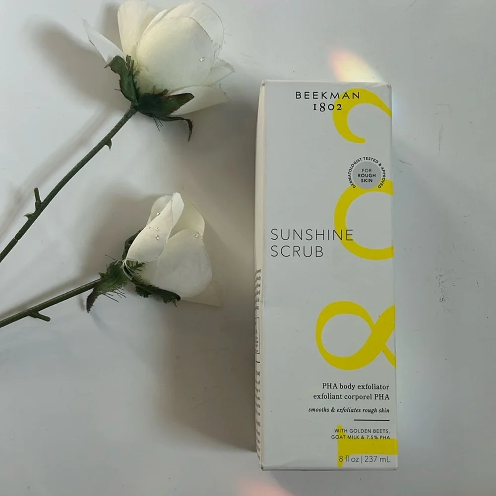 NEW Beekman Sunshine Scrub 8 Oz